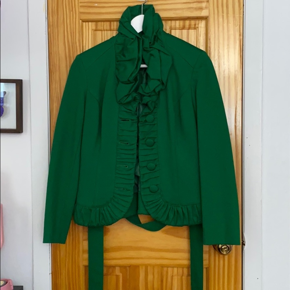 Green blazer from inc